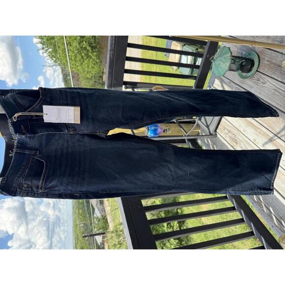 Natural Reflections Women's Dark Denim Jeans- Ab Slimmer- Size 6 - Picture 1 of 8